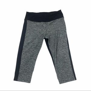 Hard Tail Forever Black Back Leggings, Size Large